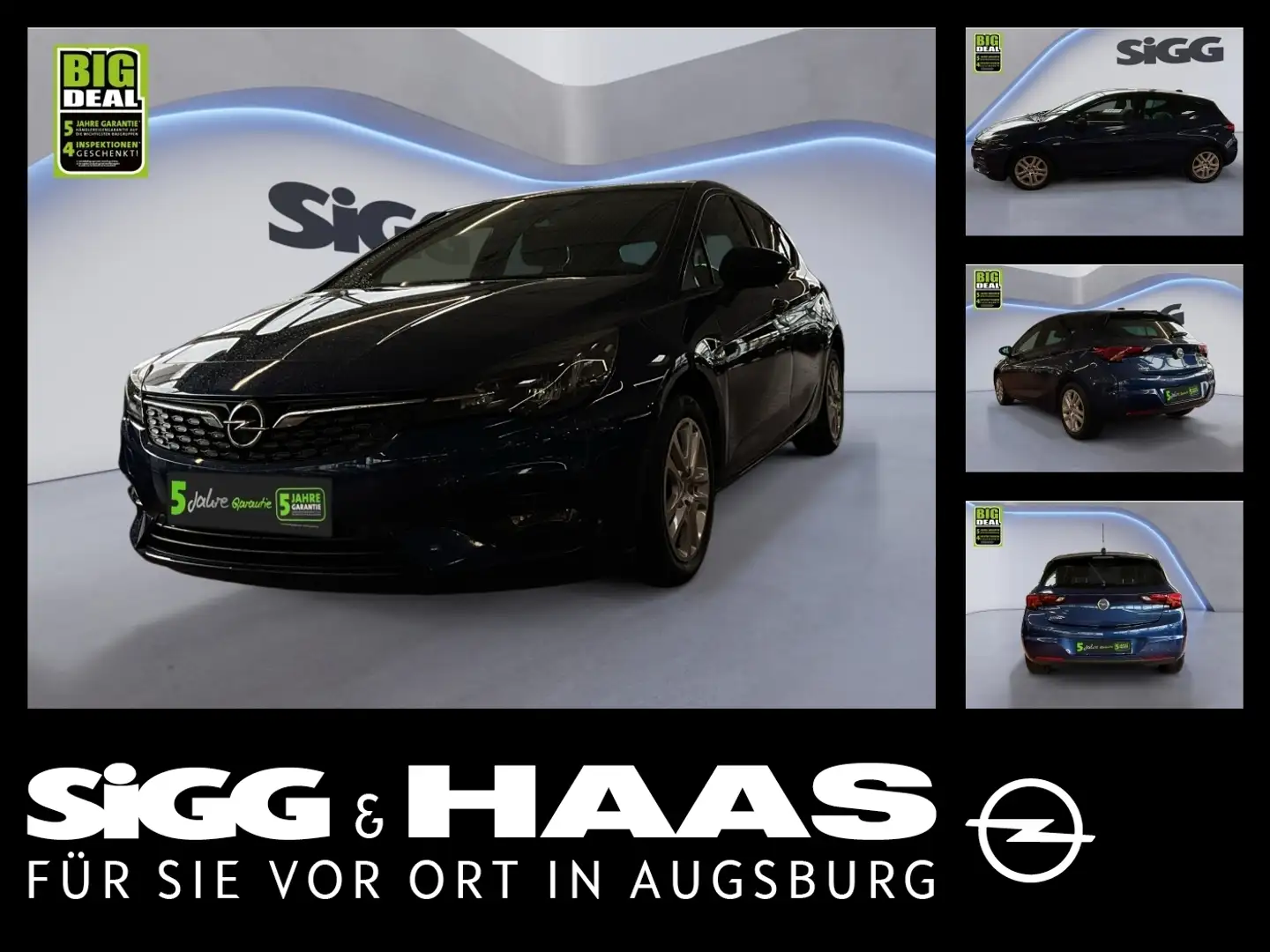 Opel Astra 1.2 GS Line 146 PS Sitzheiz. Kamera V&H LED Blau - 1
