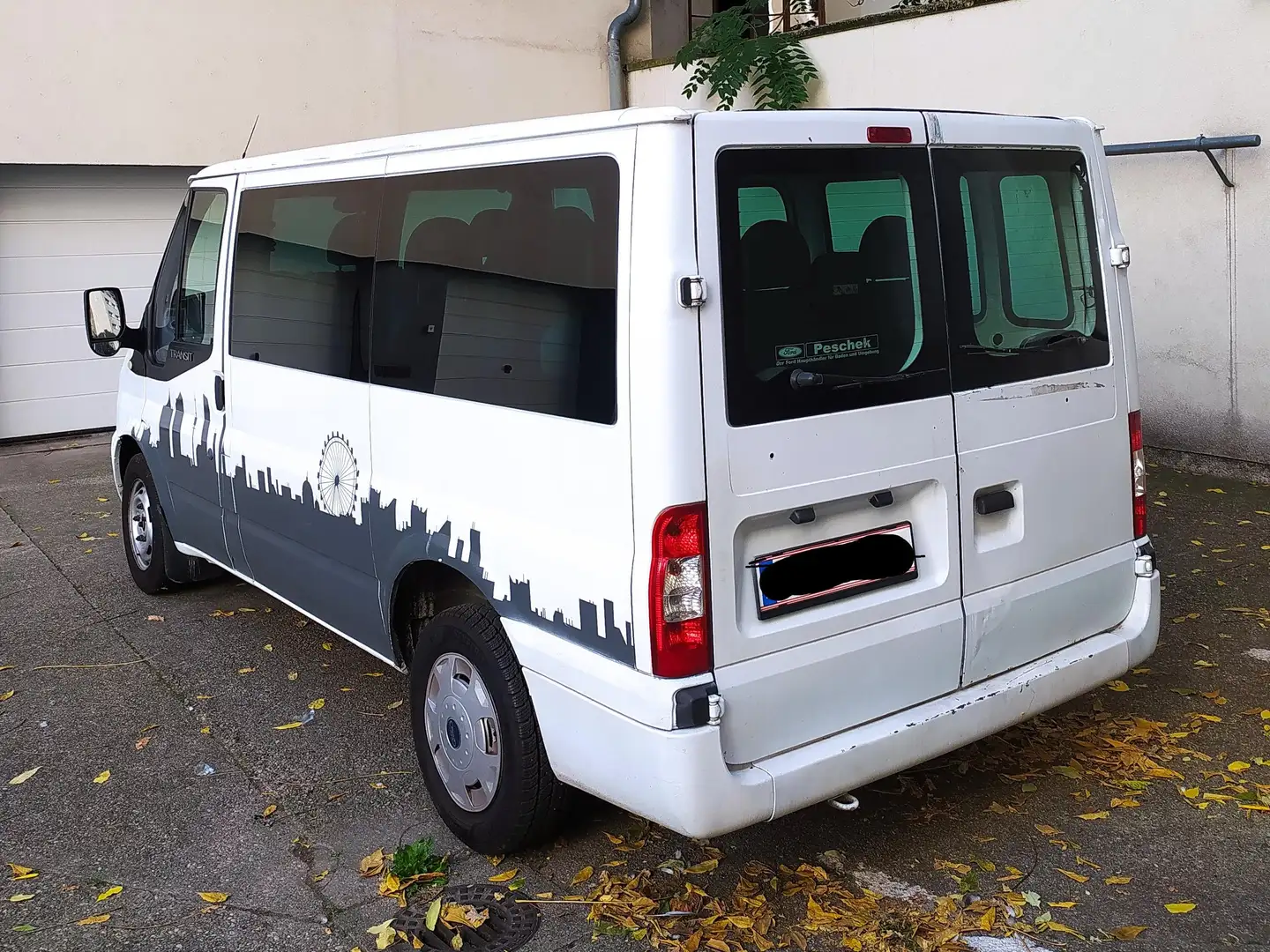 Ford Transit Bus mk7 2008 Fekete - 2