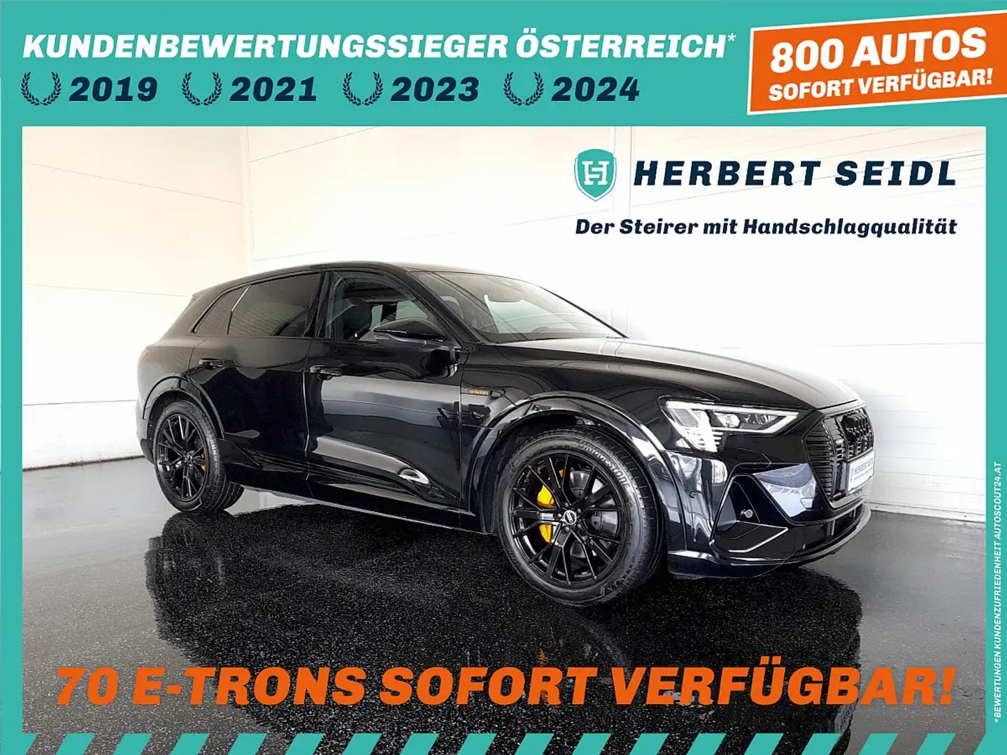 Audi e-tron 55 quattro S-LINE BLACK EDITION *NP € 102.120,-... Schwarz - 1