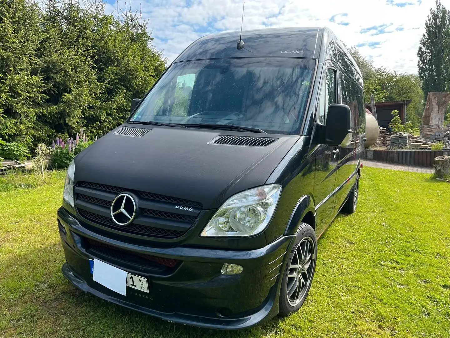 Mercedes-Benz Sprinter 319 V6CDI Aut.DOMO Reisemobil Küche/WC Noir - 1