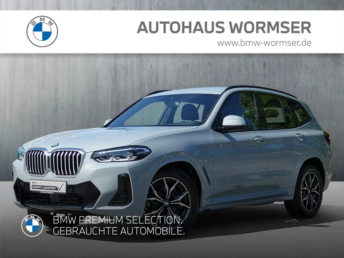 BMW X3 xDrive20d ZA M Sportpaket HiFi DAB LED WLAN Grijs - 1