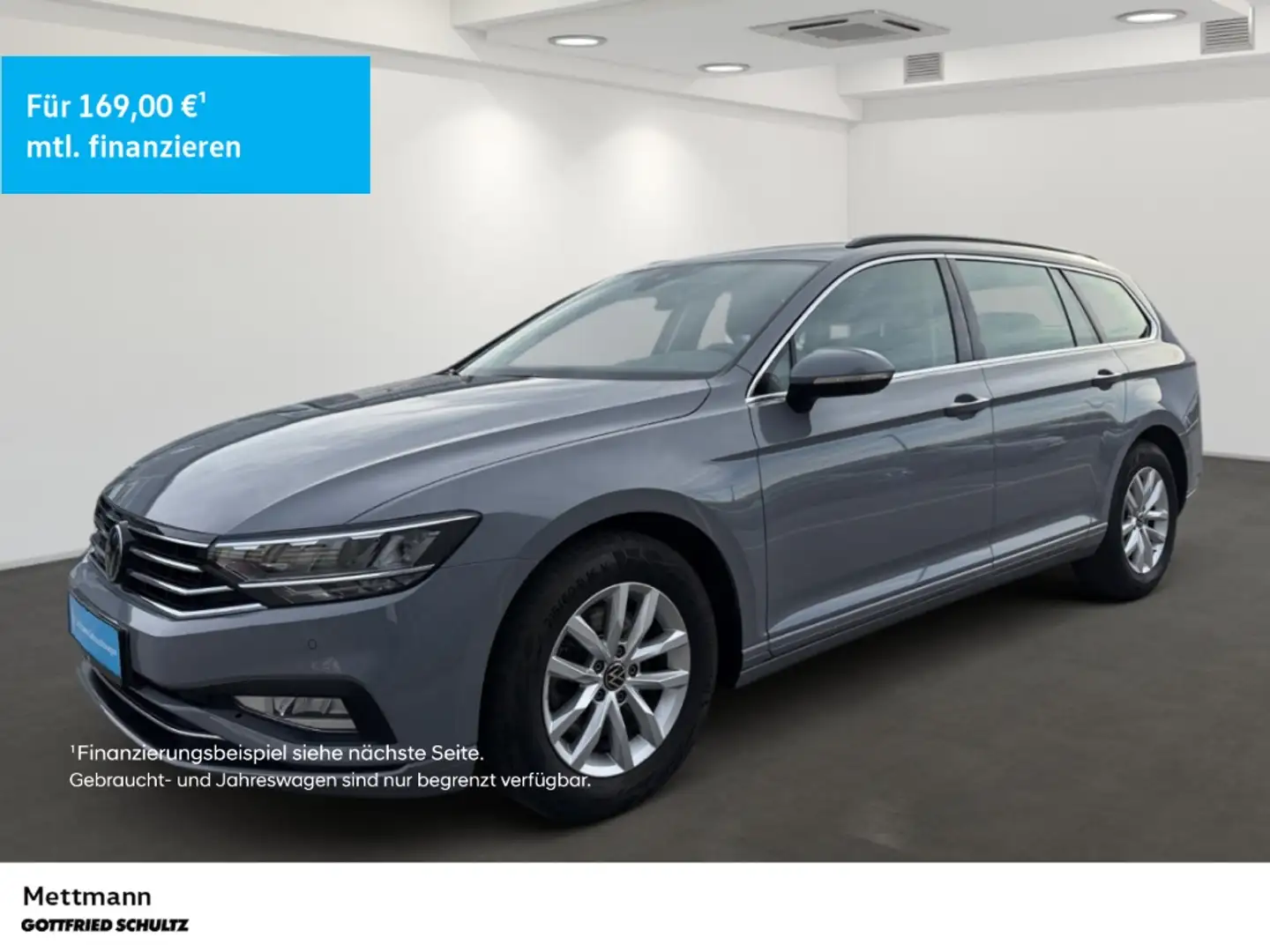 Volkswagen Passat Variant 2.0 TDI Business DSG LED NAVI AHK SHZ PDC LM ZV Gris - 1