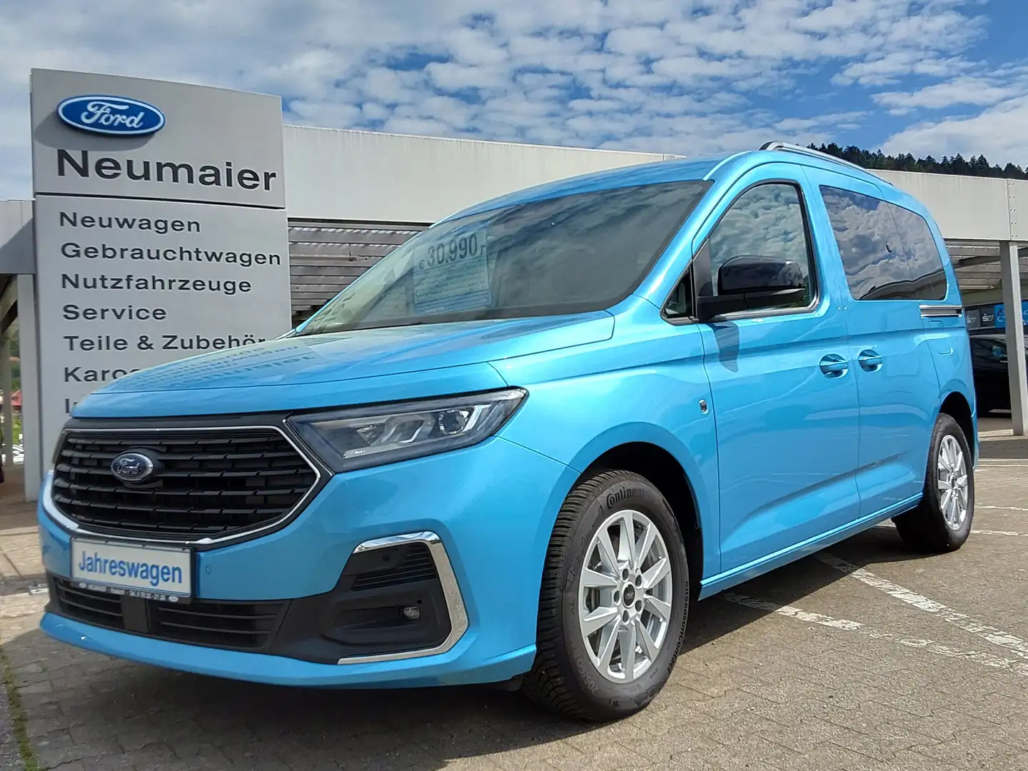 Ford Tourneo Connect Titanium Blau - 2