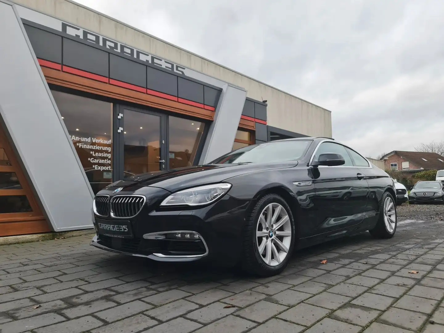 BMW 640 d Coupe PANORAMA/Surround View/STANDHEIZUNG Negru - 2