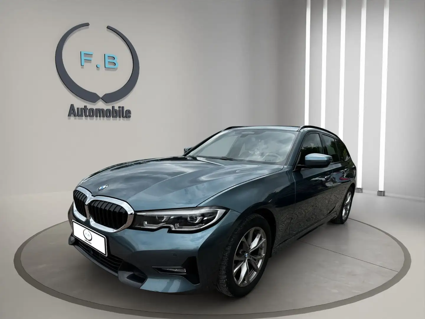 BMW 318 d Sport Line/HARMANN/RFK/UVM.. Bleu - 2