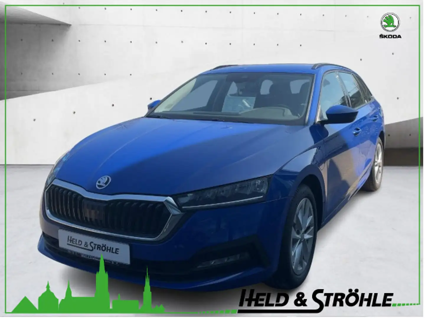 Skoda Octavia Combi Ambition iV 1.4 TSI DSG LED NAV PD Bleu - 1