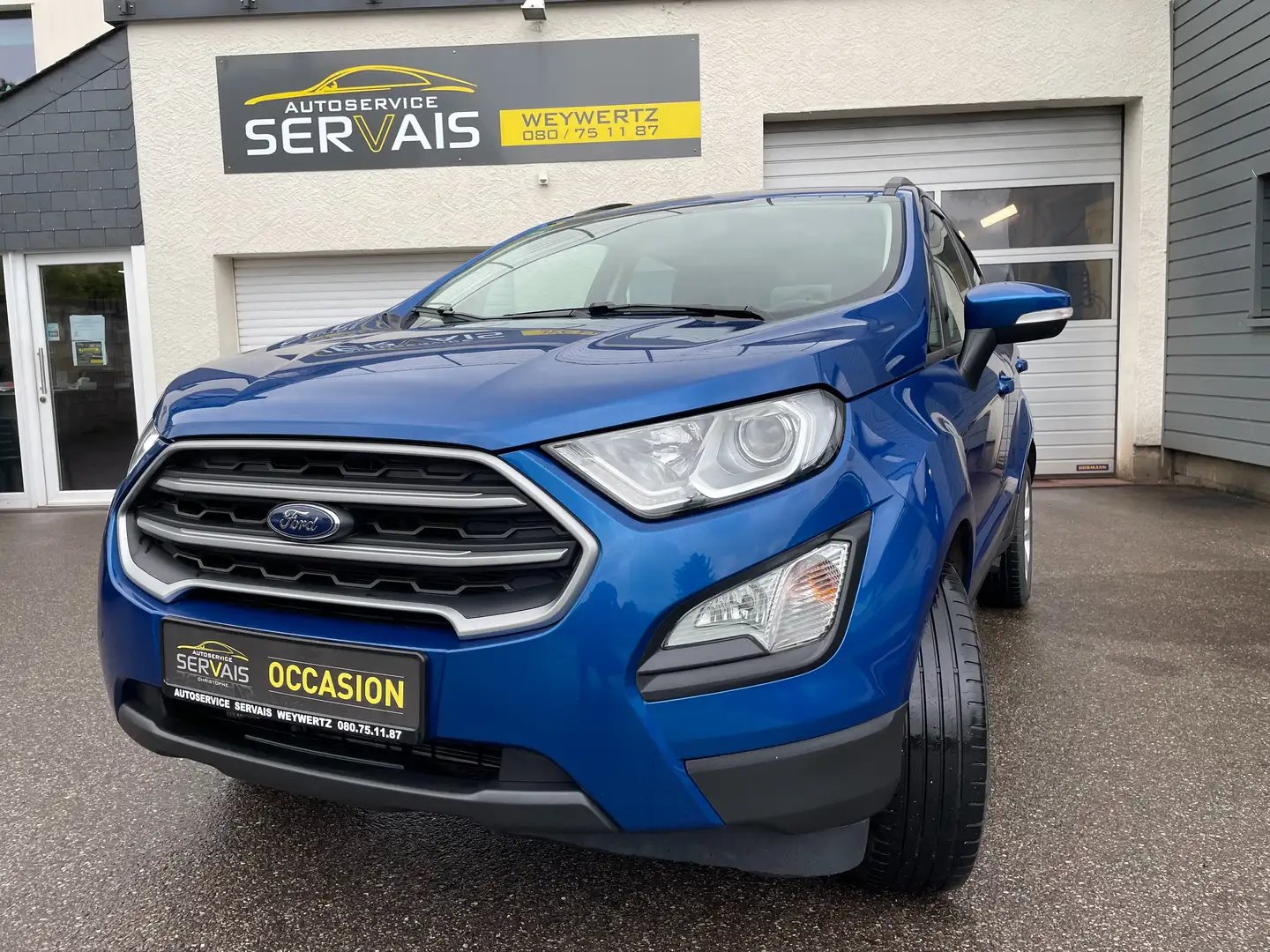 Ford EcoSport Ecosport 1.0 EcoBoost FAIBLE KM Bleu - 2