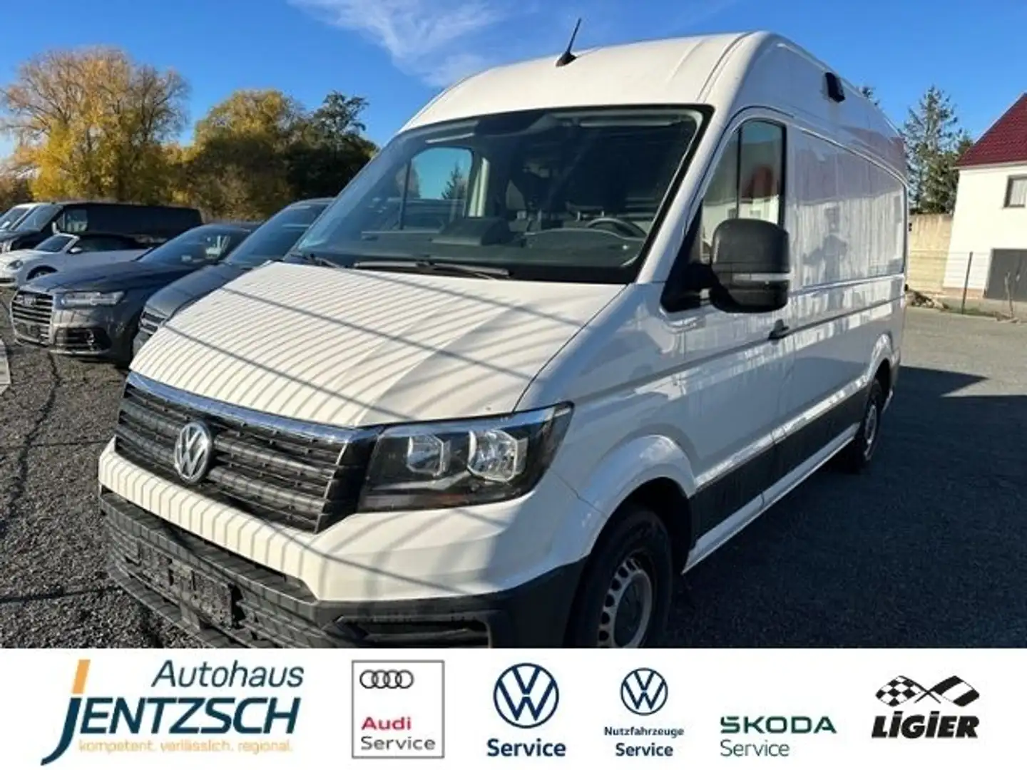 Volkswagen Crafter Kasten 35 mittellang Hochdach FWD Weiß - 1