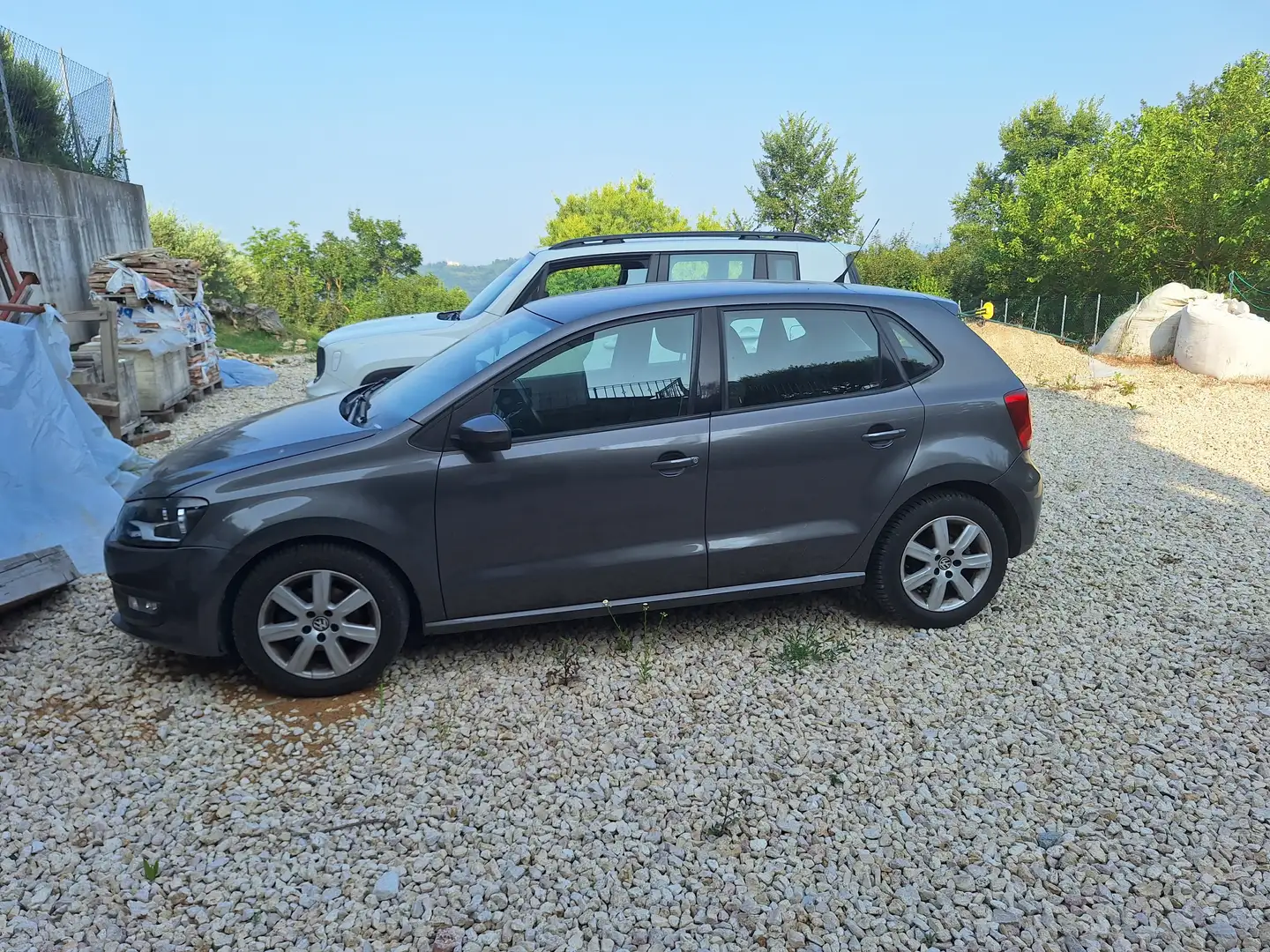 Volkswagen Polo Polo V 2009 5p 1.6 tdi Comfortline 90cv Grigio - 1