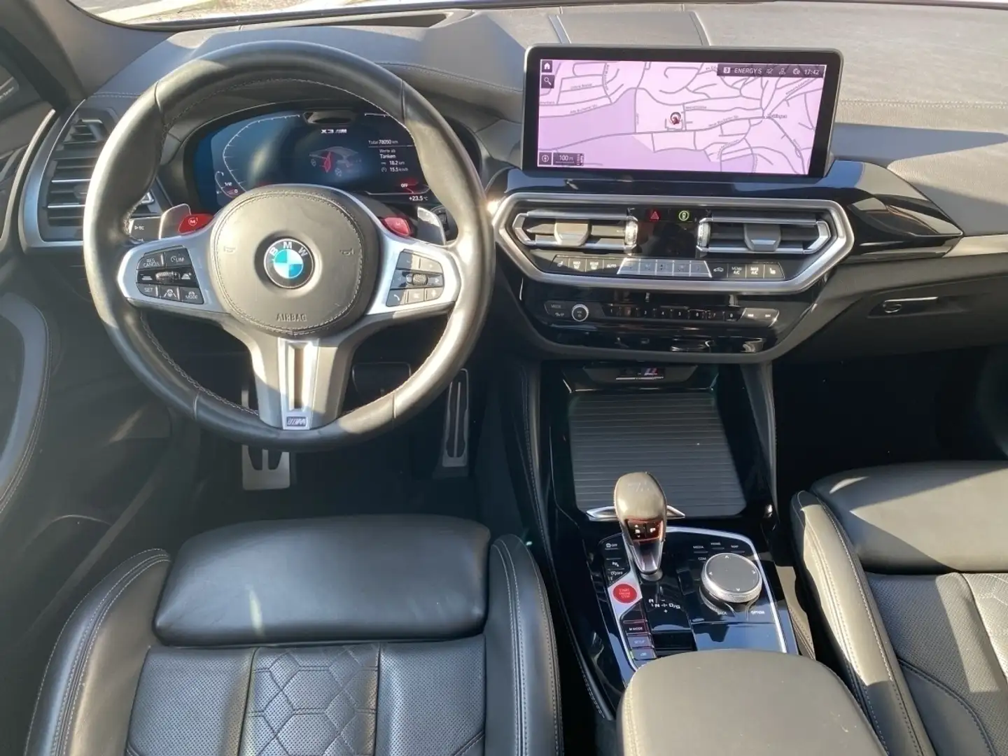 BMW X3 M AHK/LASER/Vmax/HUD/PANO/AKUSTIK/CAM  AHK/LASER/Vma Bleu - 2