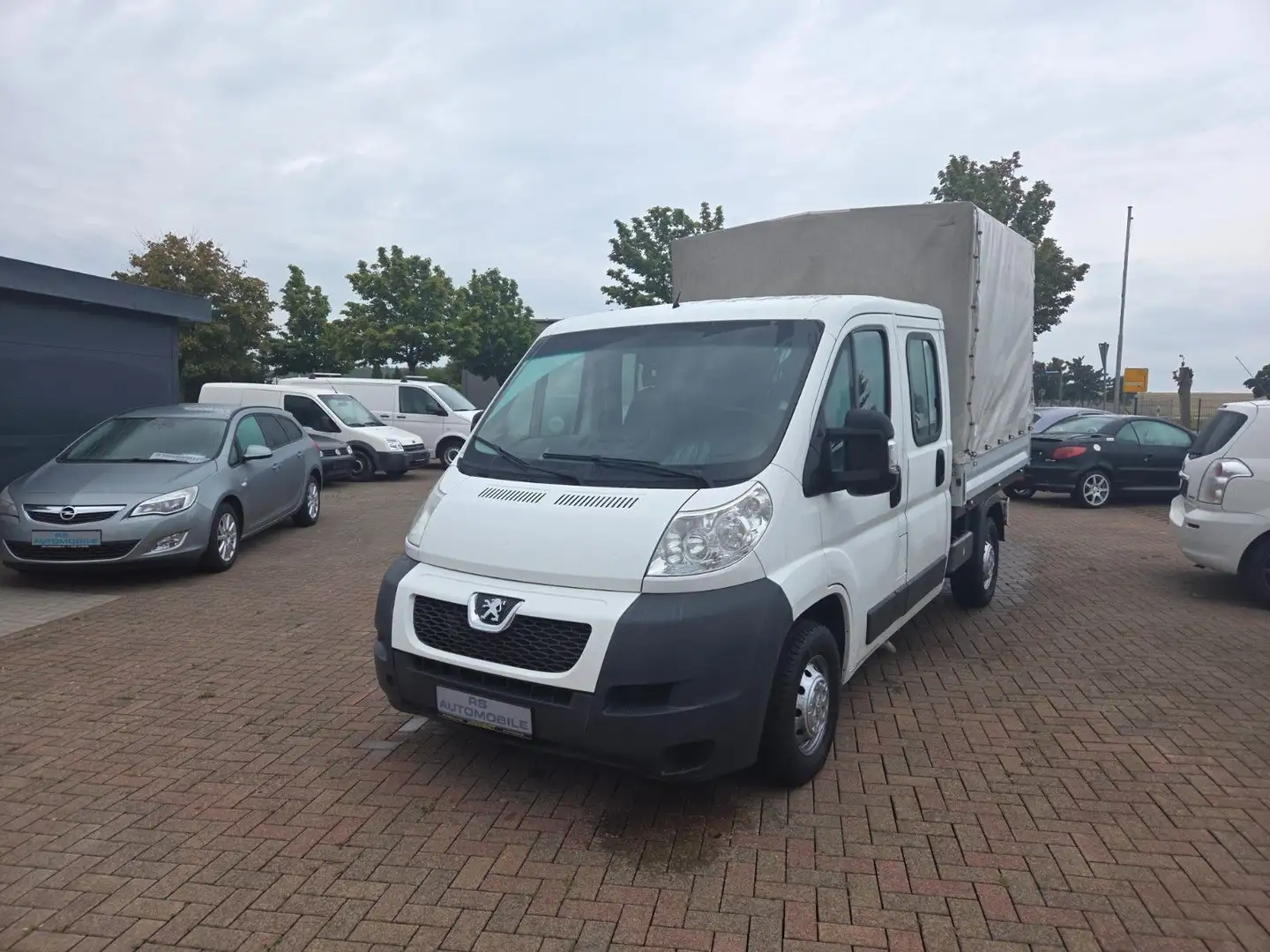 Peugeot Boxer HDi Doppelkabine/AHK/KLIMA/TÜV Blanc - 1