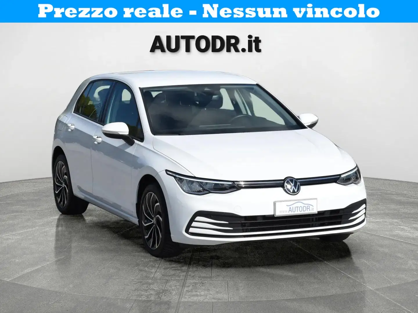Volkswagen Golf 1.0 eTSI EVO 110CV Life DSG Virtual ACC AppConnect Blanc - 1