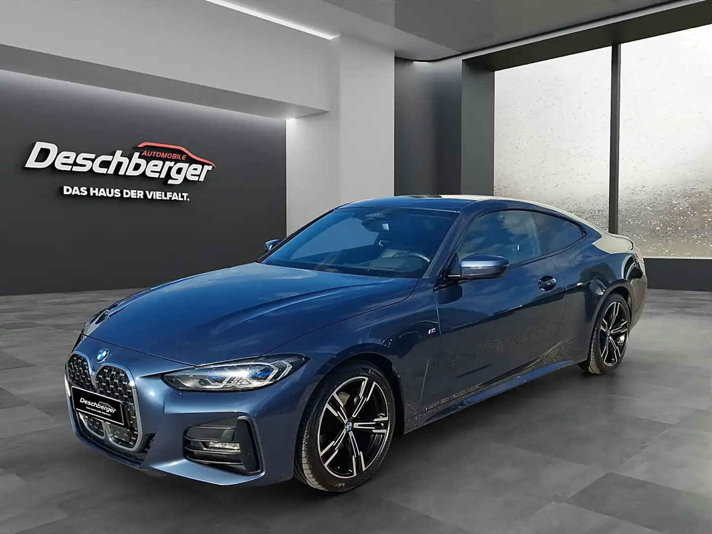 BMW 420 d 48 V Coupe xDrive Aut. Blau - 1