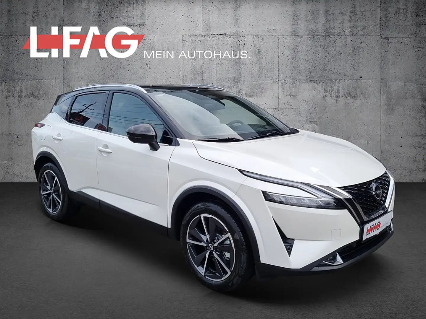 Nissan Qashqai 1,3 MHEV Tekna+ *ab € 34.990,-* Weiß - 1