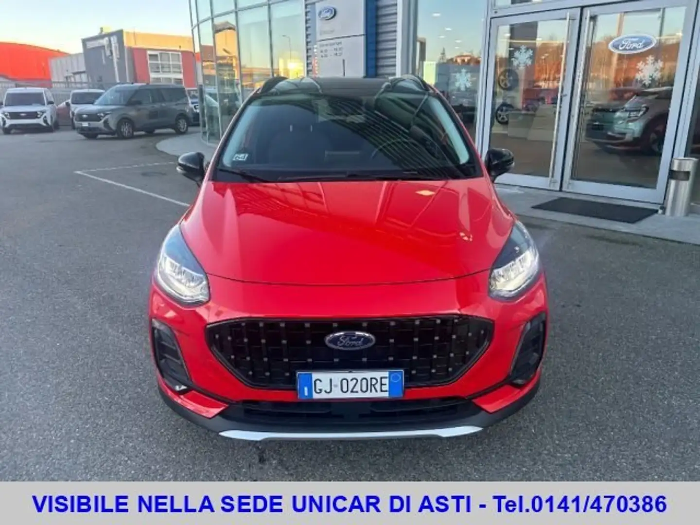 Ford Fiesta Active 1.0 Ecoboost Hybrid 125 CV Rosso - 2