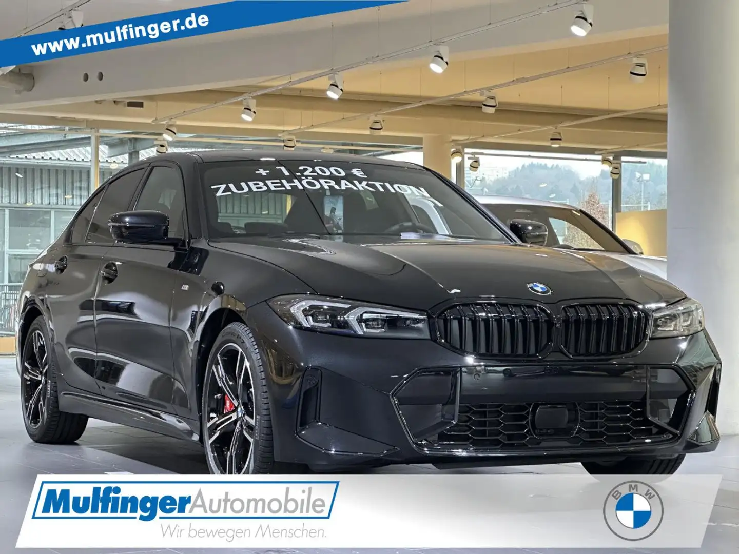 BMW 330 i xDrive Sportpaket Navi LED Klima PDC Negru - 1