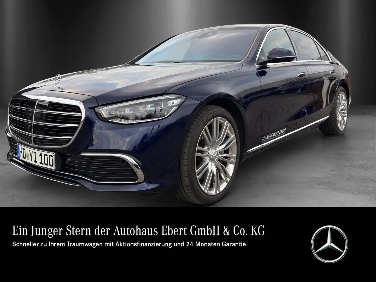 Mercedes-Benz S 580 S580L Exclusive FistClass FondTV HighEndBurm AHK Blau - 1