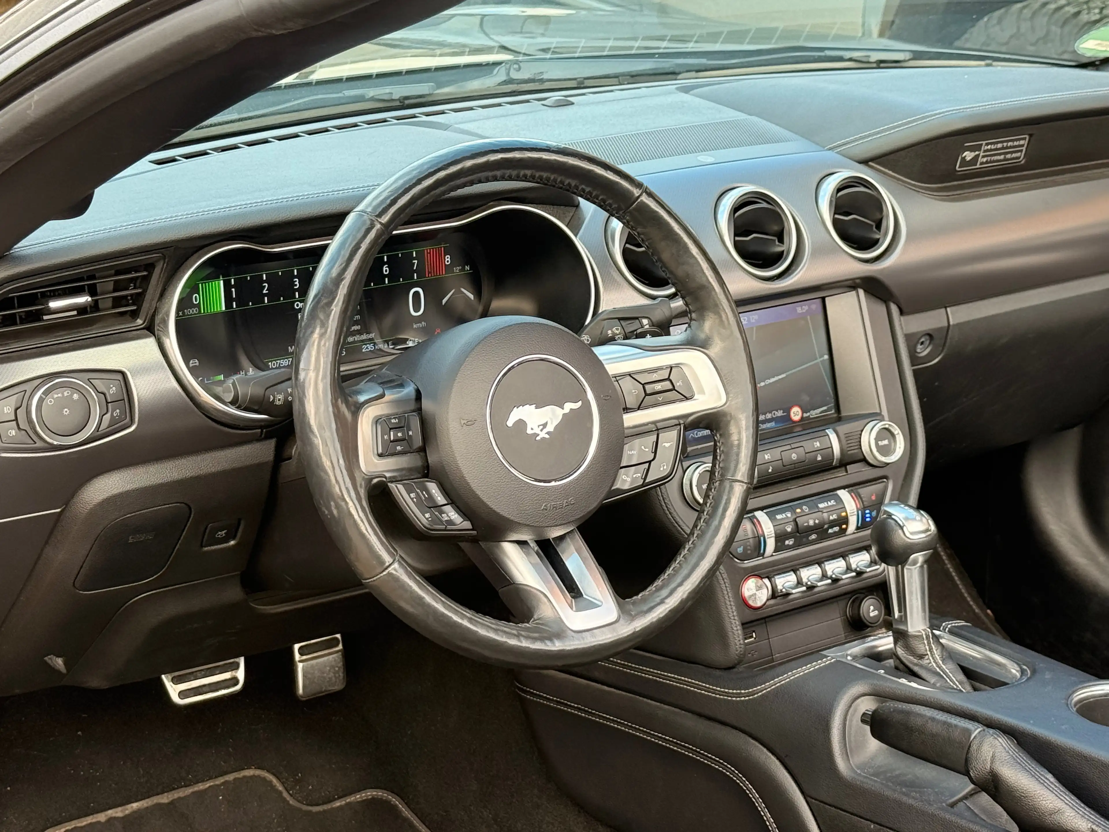 Ford Mustang CABRIOLET 5.0 V8 GT 450CV FIFTY FIVE EXHAUST VIRTUAL COCKPIT LED CAMERA CARPLAYY FULL — photo 10