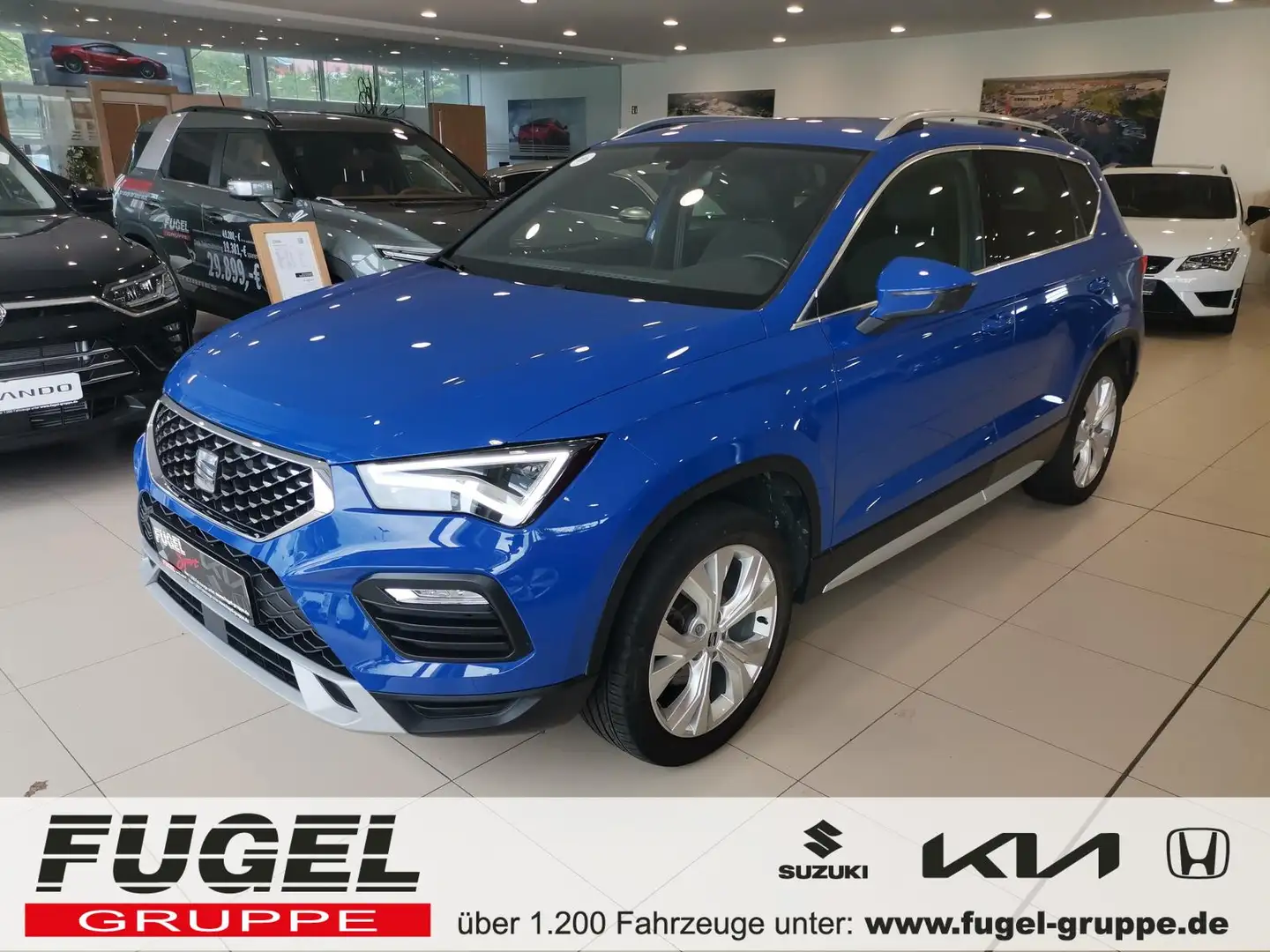 SEAT Ateca 1.5 TSI Xperience AHK|Navi|LED|RFK Bleu - 1