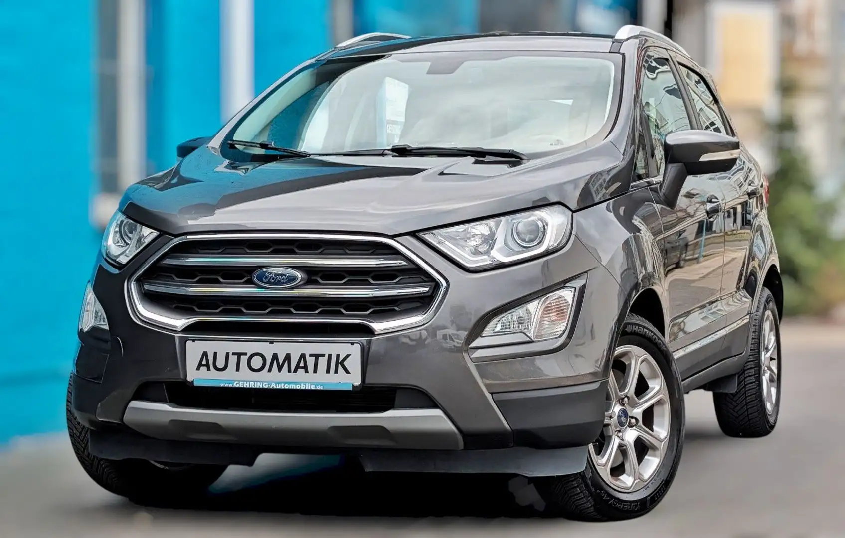 Ford EcoSport Titanium 125 Automat CarPlay Sitzhzg 1A Gris - 1