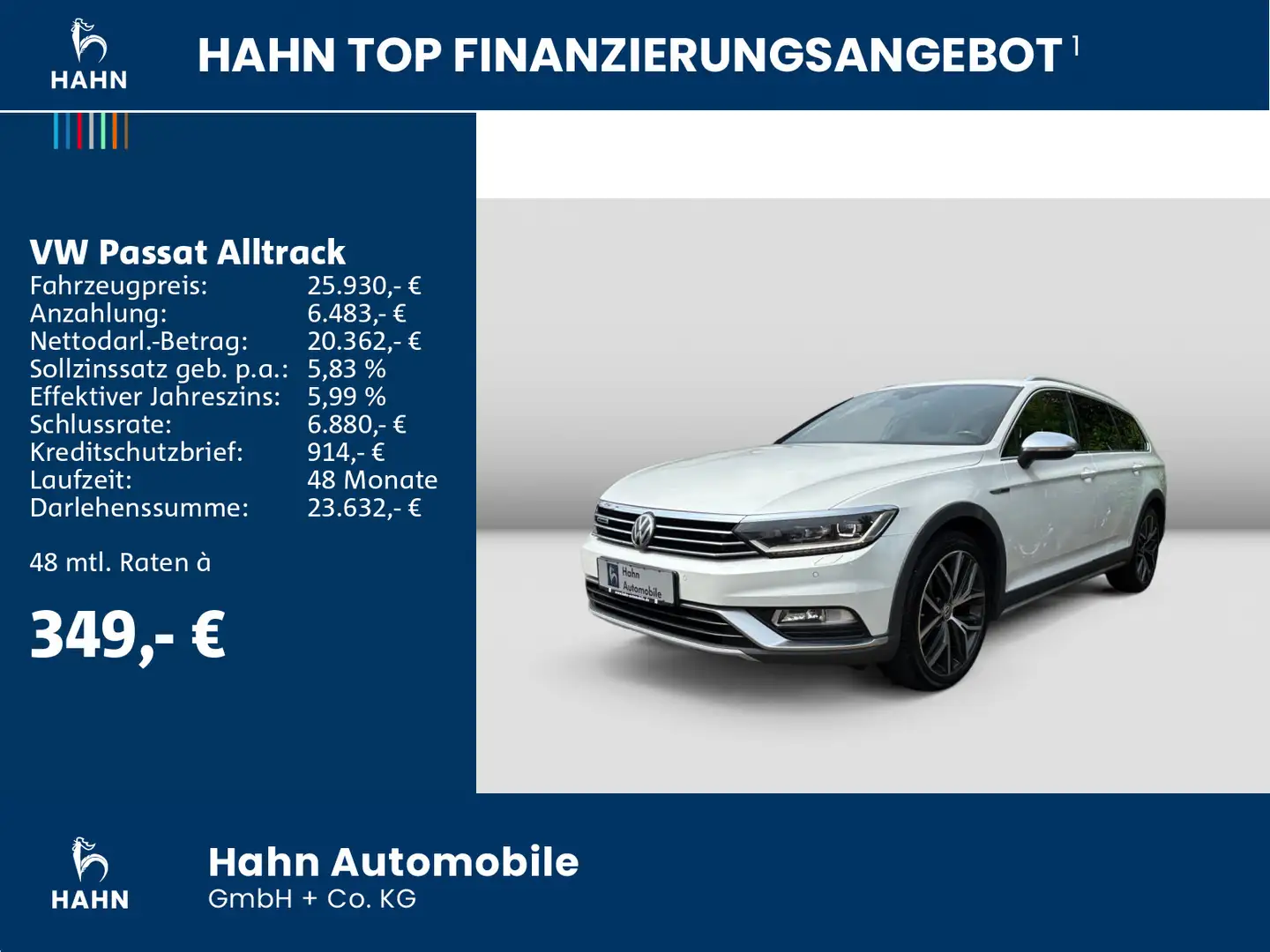 Volkswagen Passat Alltrack 2.0TSI DSG 4Mo ACC Pano Nav Acti Bílá - 2