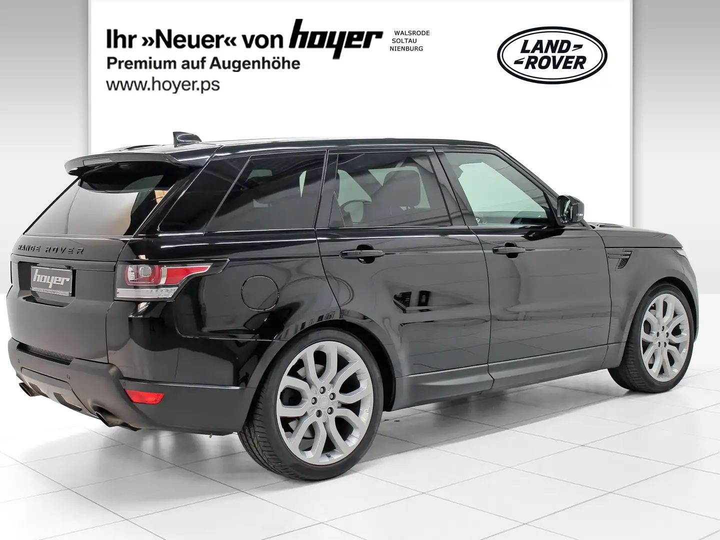Land Rover Range Rover Sport 5.0 V8 SC HSE Dynamic Xenon Schwarz - 2