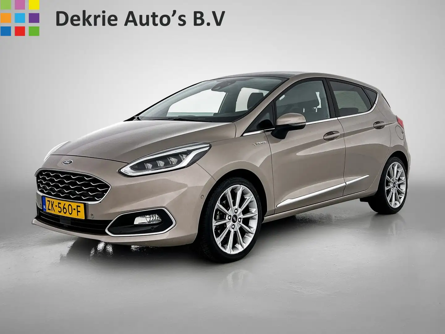 Ford Fiesta 1.0 101PK Automaat Vignale 5drs / Panoramadak / Le Gris - 1