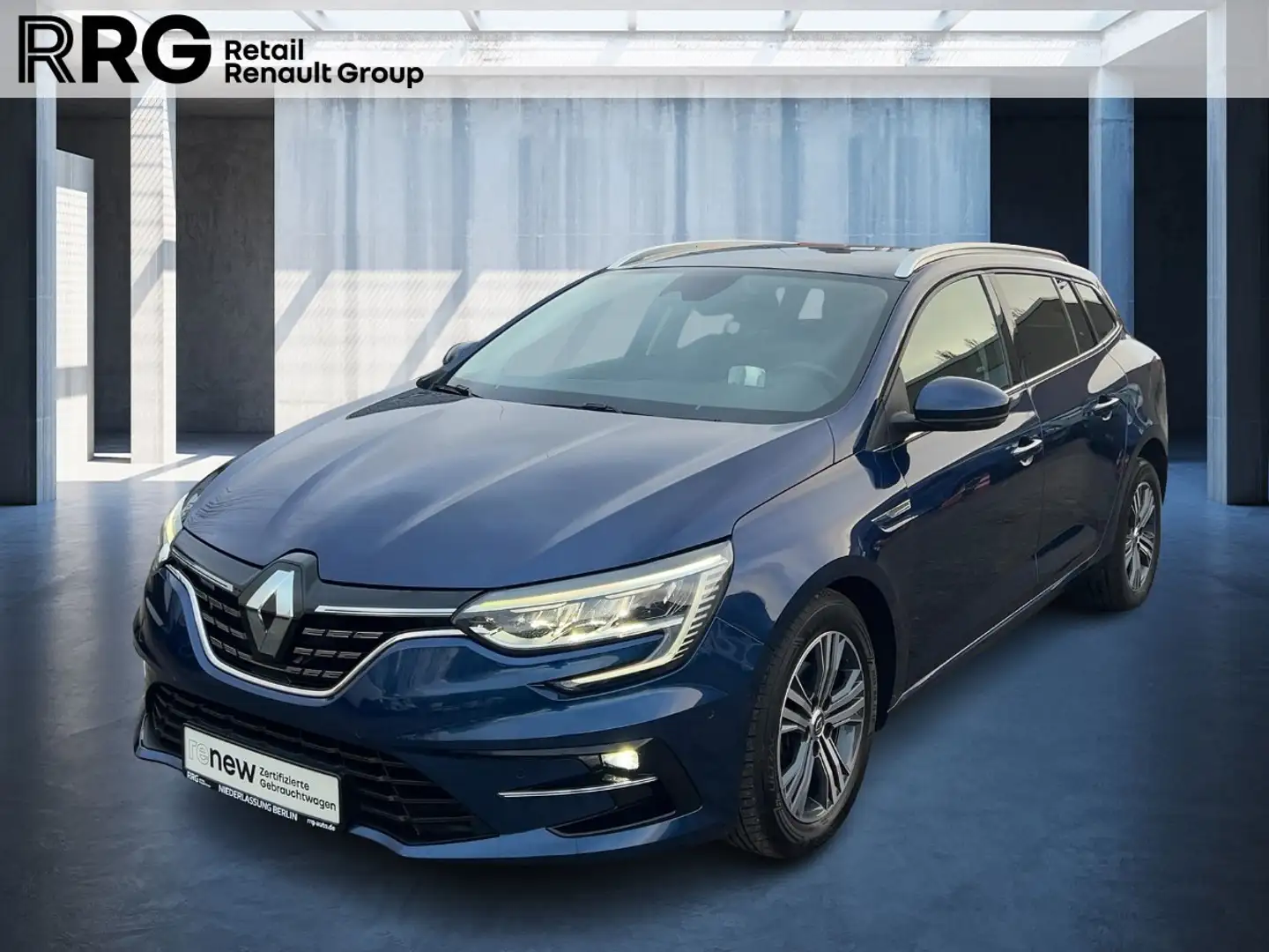 Renault Megane 1.3 TCe 140 Grandtour Intens Blau - 1