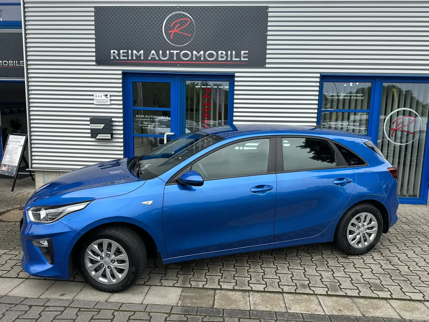 Kia Ceed / cee'd 1.4"Attract" *LED*TEMPOMAT*KLIMA*LANE-ASSIST* Blau - 2