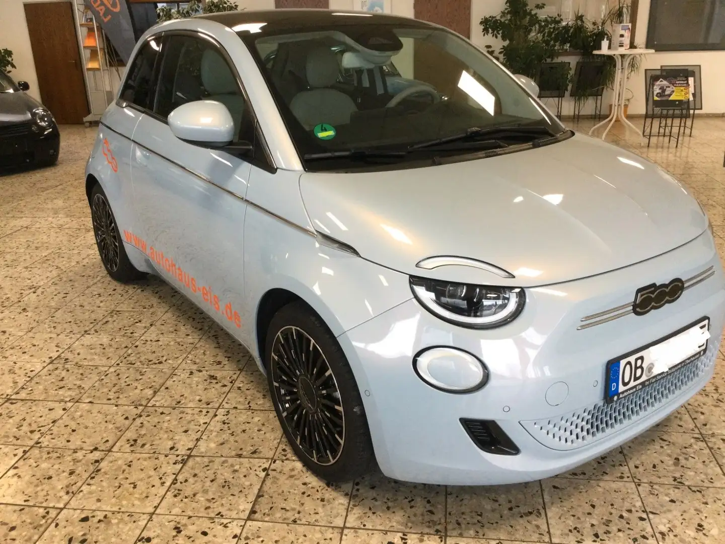 Fiat 500e 500 e La Prima Blau - 2