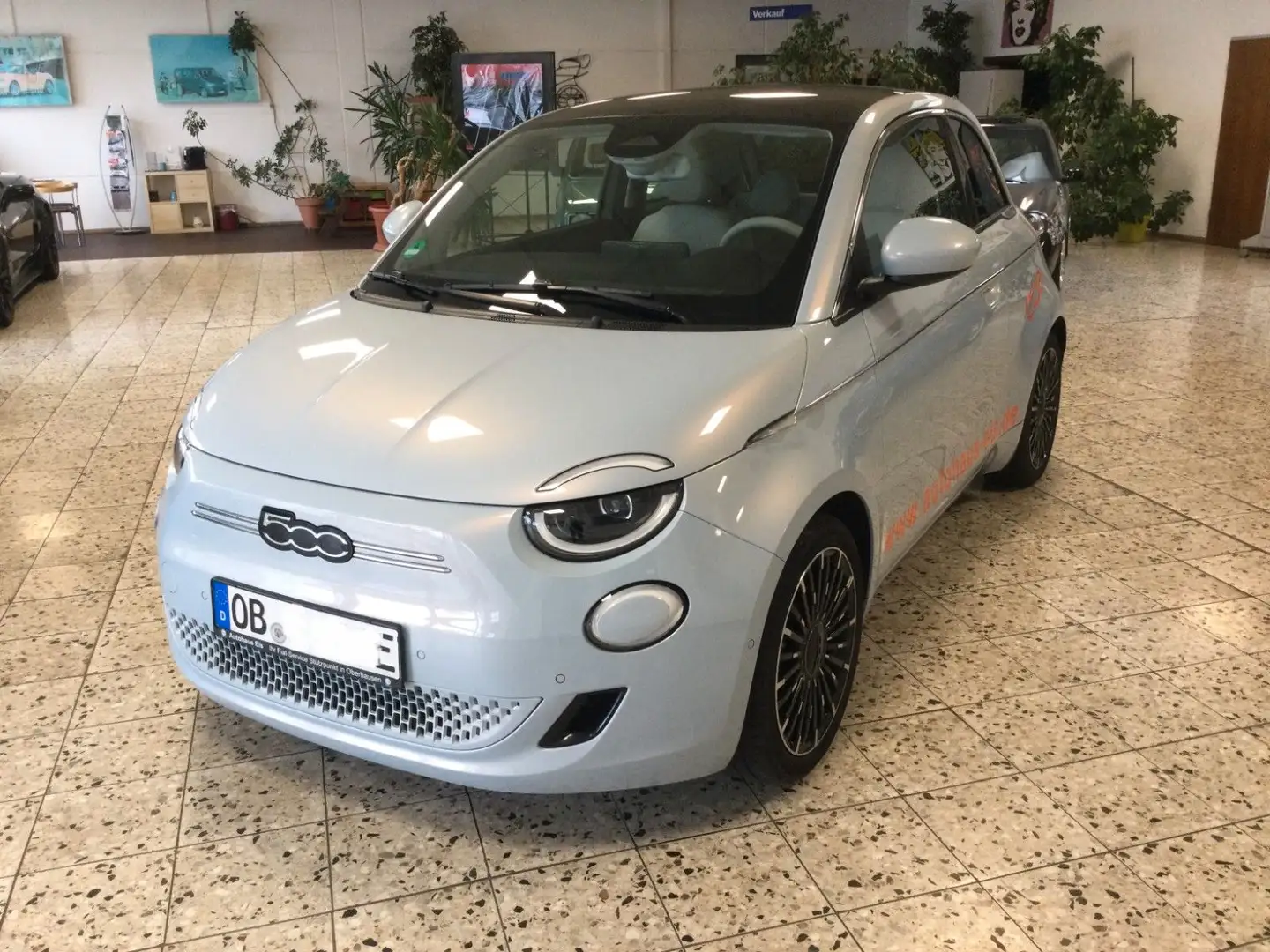 Fiat 500e 500 e La Prima Blau - 1