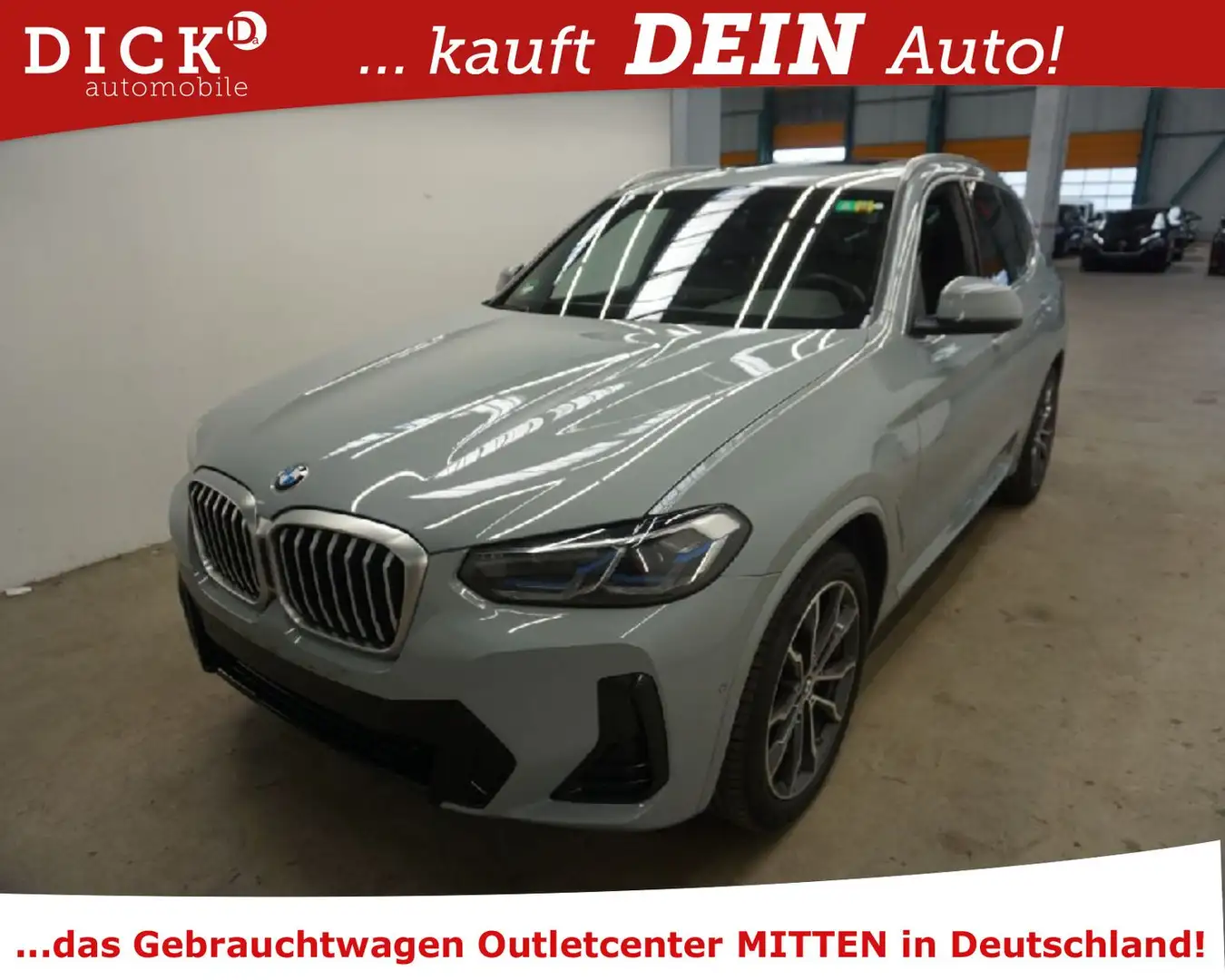 BMW X3 xDr 30d M SPORT/LASER/HUD/PANO/SHZ/AHK/20LM Gris - 1
