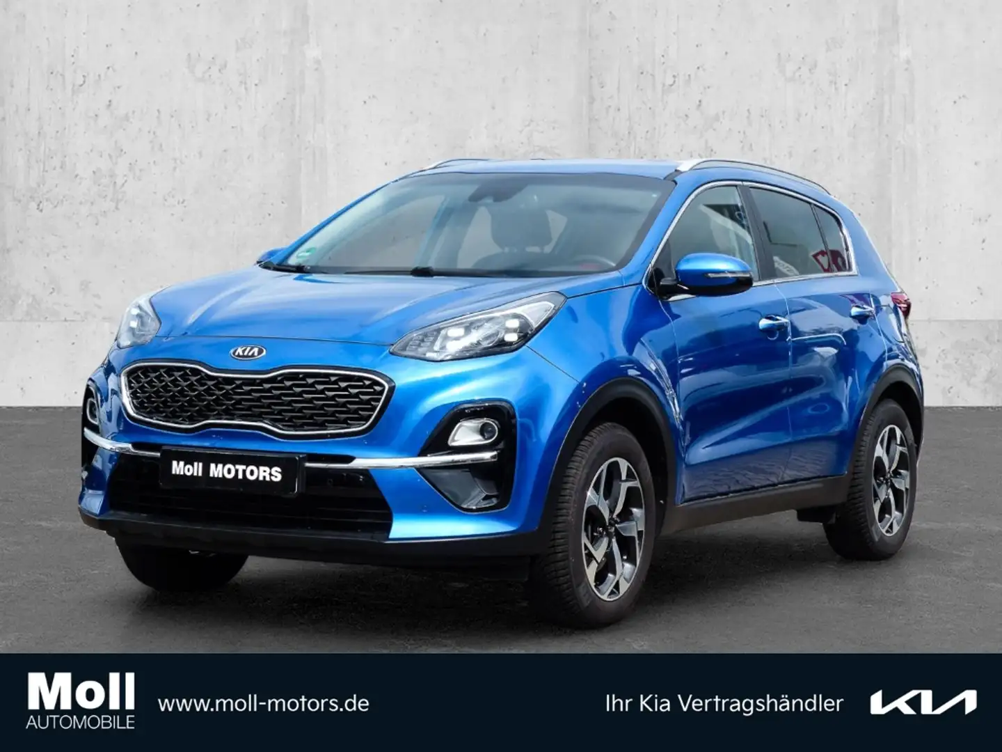 Kia Sportage Dream Team Navi Leder Soundsystem Mehrzonenklima D Blauw - 1