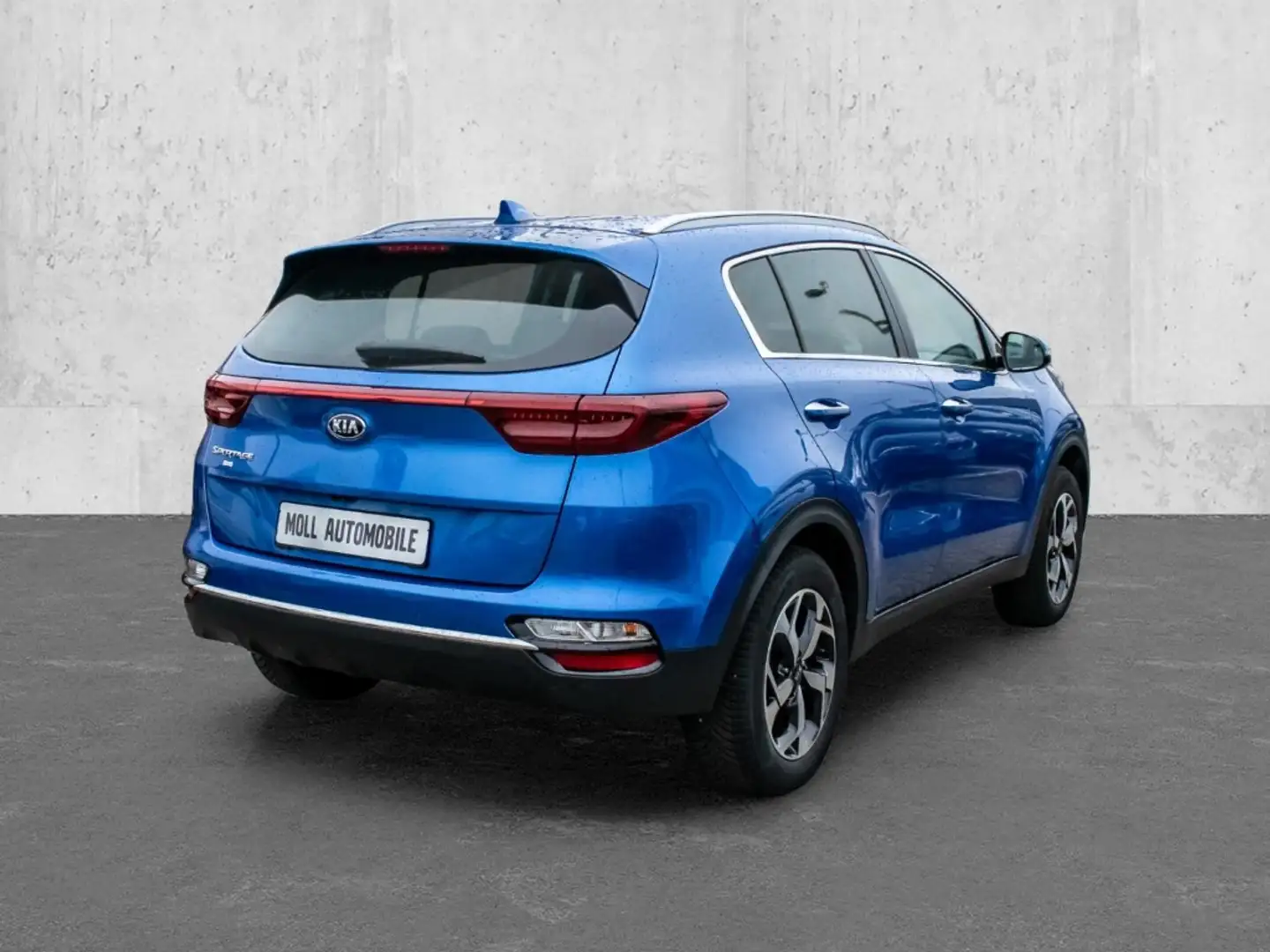 Kia Sportage Dream Team Navi Leder Soundsystem Mehrzonenklima D Blauw - 2