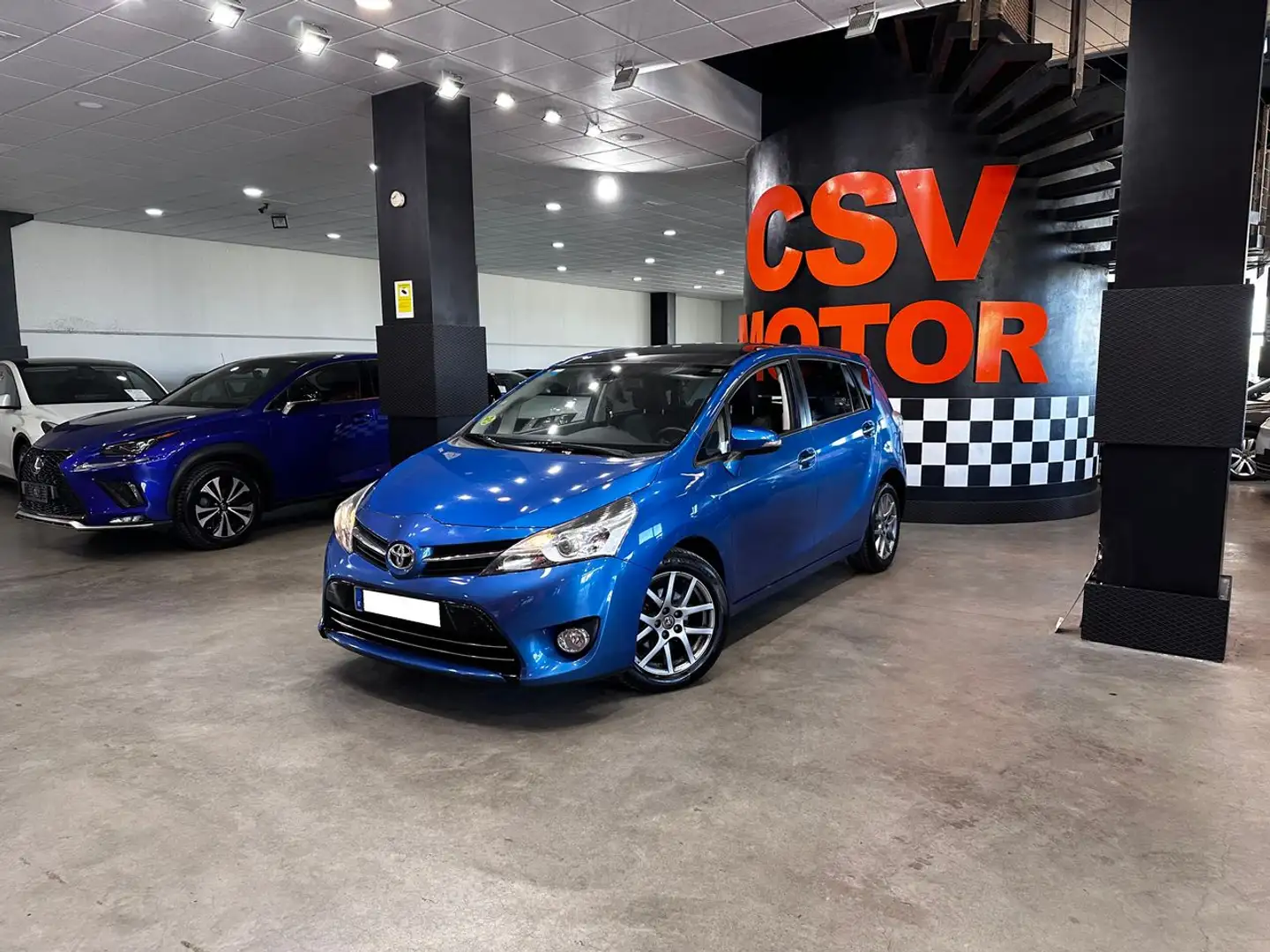 Toyota Verso 115D Advance 7pl. Azul - 2