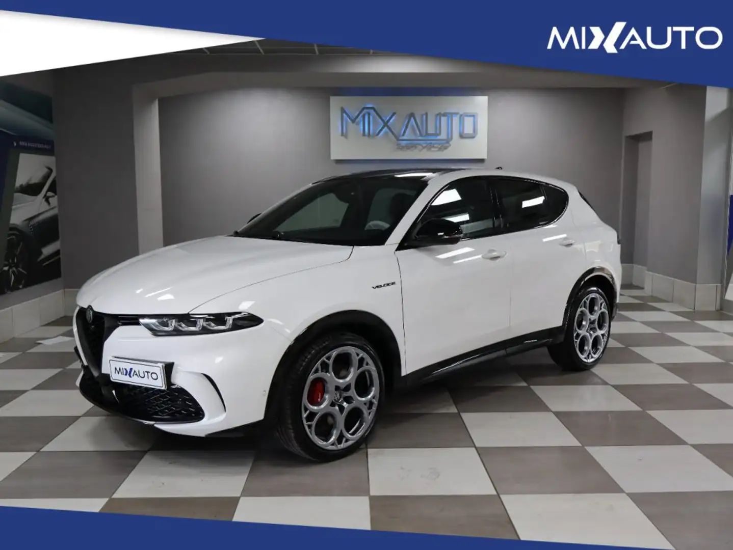 Alfa Romeo Tonale 1.6 D 130cv Veloce TCT6 TETTO CAMERA CERCHI 20" Bianco - 1