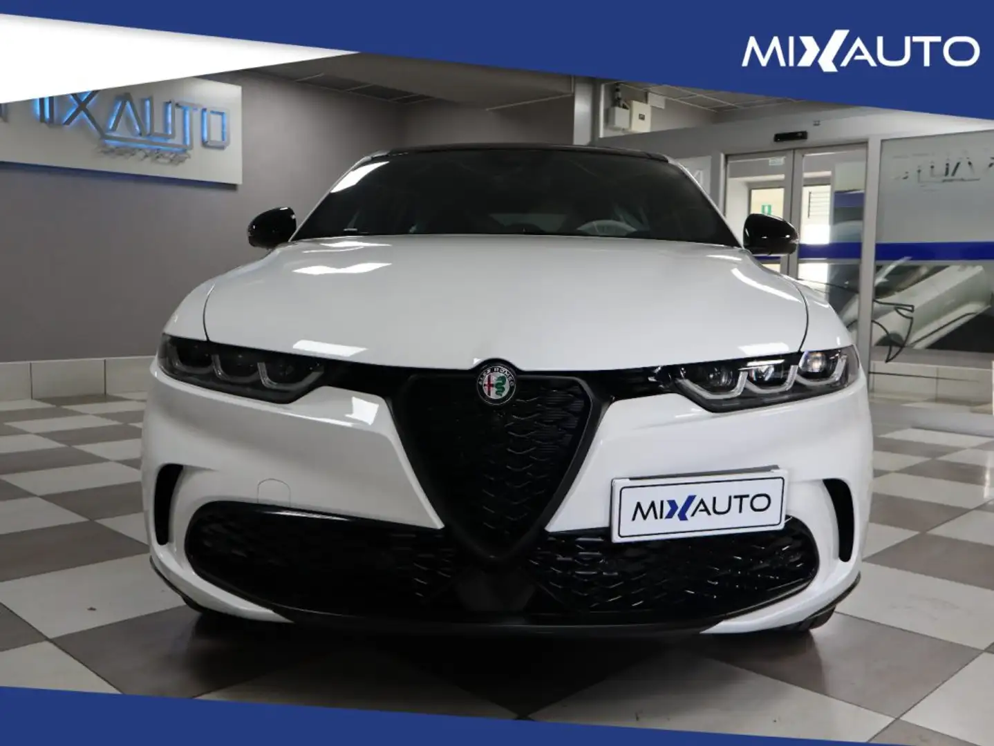 Alfa Romeo Tonale 1.6 D 130cv Veloce TCT6 TETTO CAMERA CERCHI 20" Bianco - 2