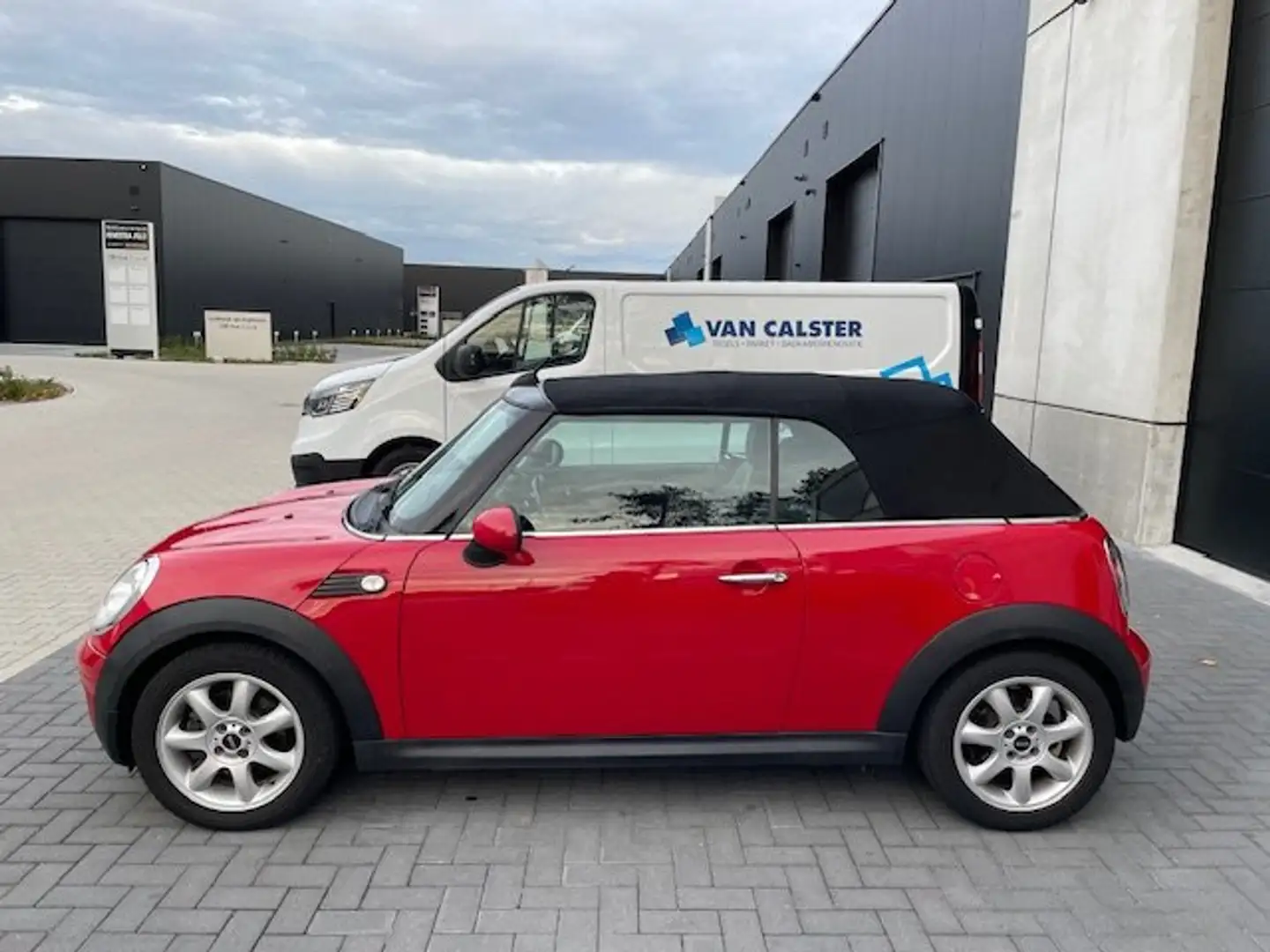 MINI Cooper Cabrio Mini Cooper Cabrio 1.6I, Leder, Airco, Garantie Rouge - 1