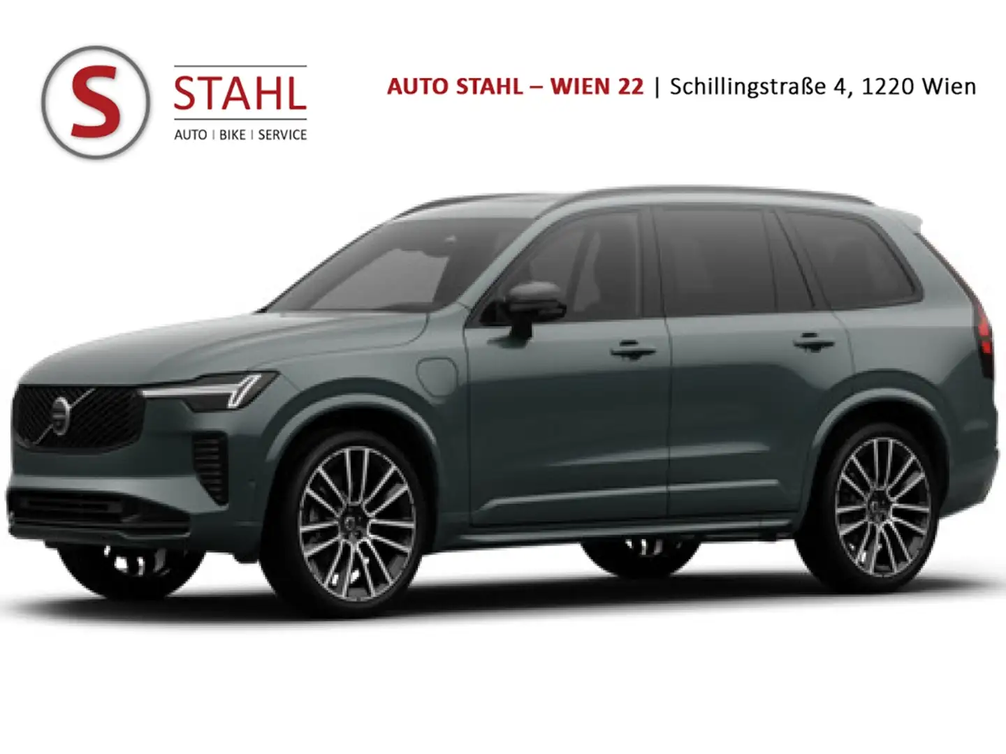 Volvo XC90 T8 AWD PHEV 18,8kWh Ultra Dark Executive Editio... Grün - 1