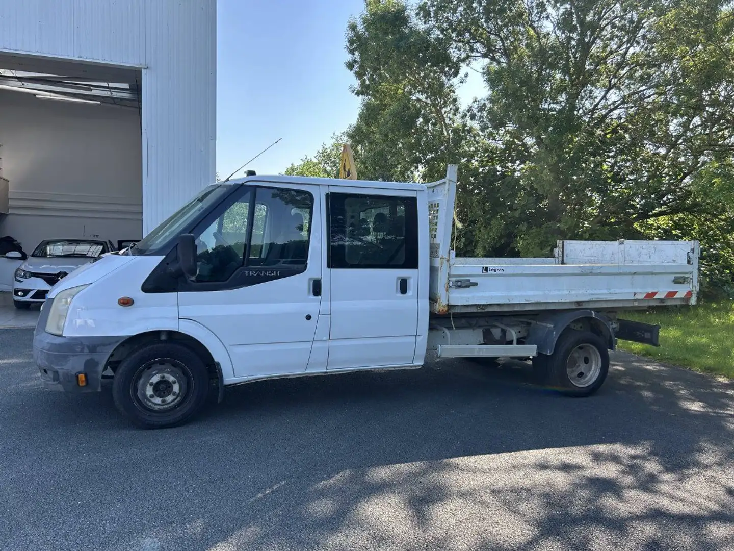 Ford Transit BENNE CCB 6 PLS Blanc - 2