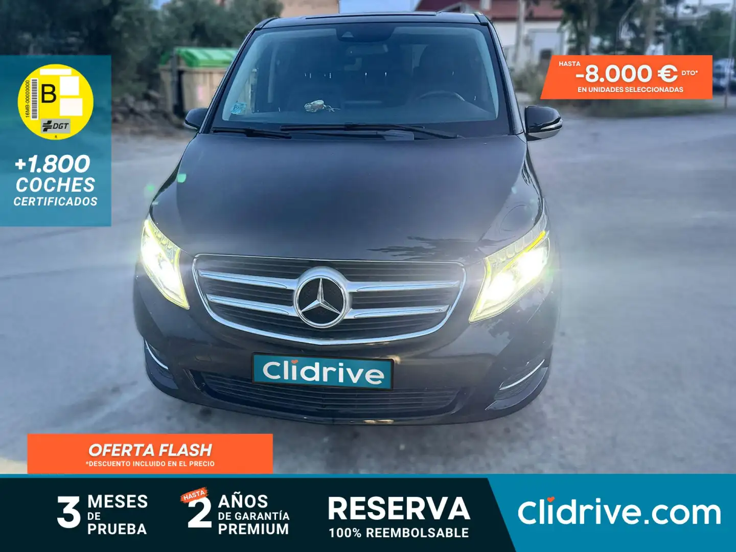 Mercedes-Benz V 220 220CDI Largo Avantgarde 7G Tronic Negro - 1