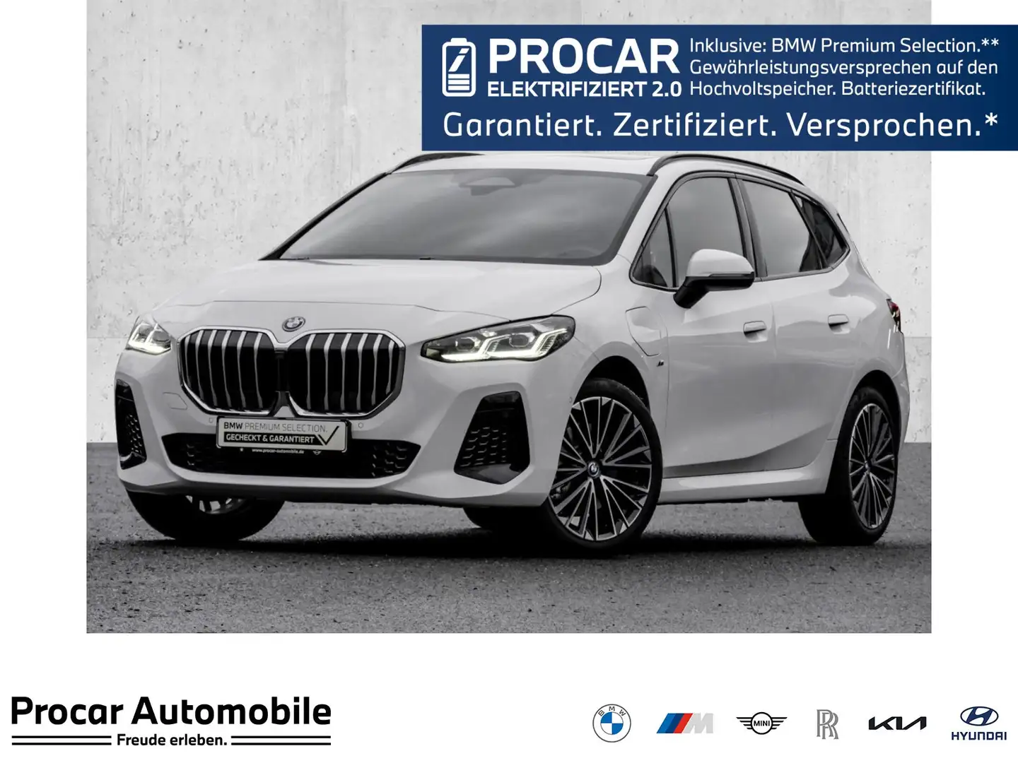BMW 230 e xDrive M SPORT+H/K+PANO+DA PLUS+LHZ Blanc - 1