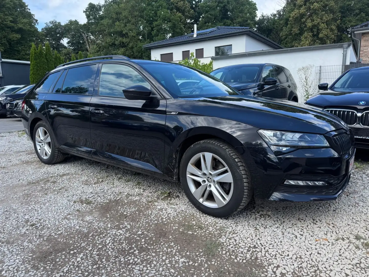Skoda Superb Combi Sportline iV *GETRIEBE-DEFEKT* Negro - 1
