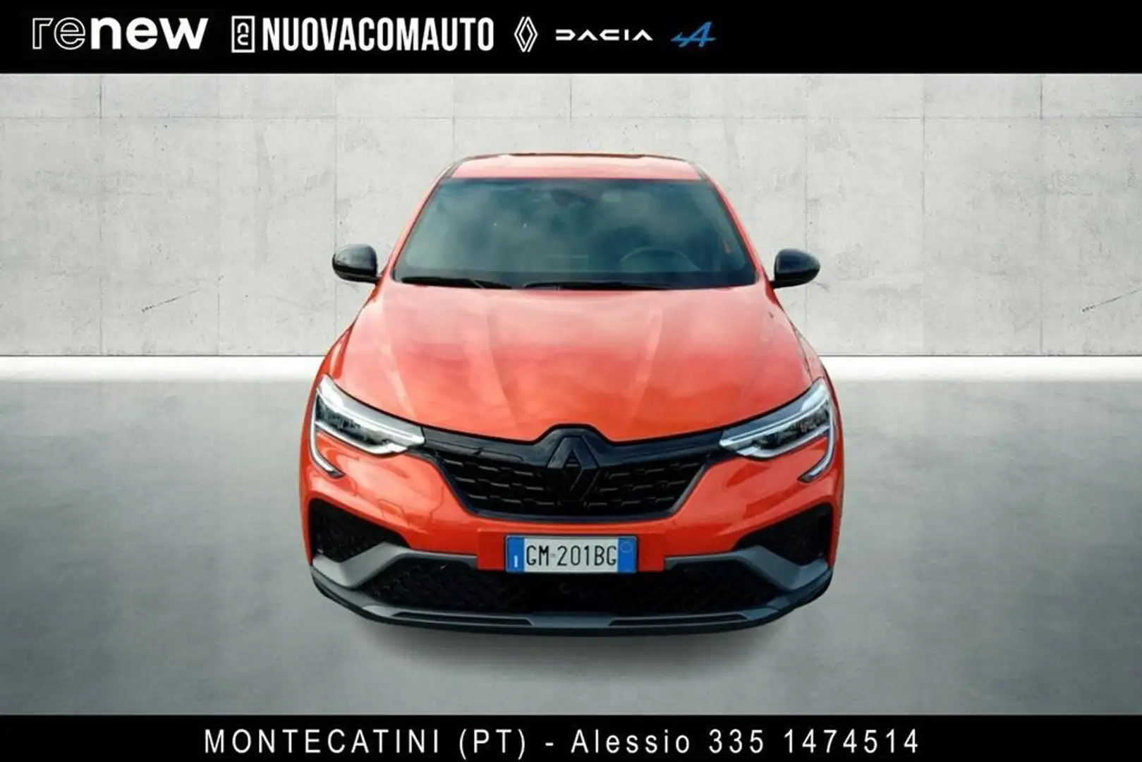 Renault Arkana 1.6 E-Tech Engineered hybrid 145cv Arancione - 2