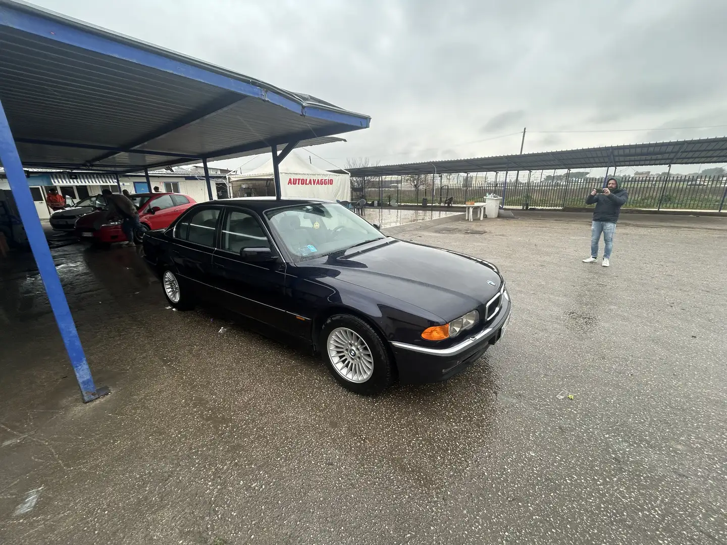 BMW 728 728i c/navi Blau - 2