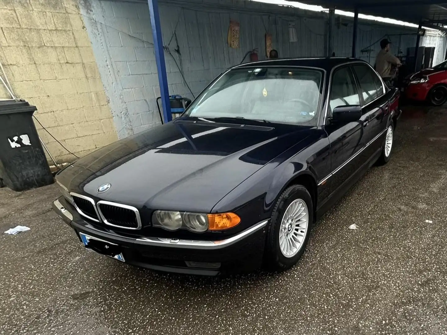 BMW 728 728i c/navi Blau - 1