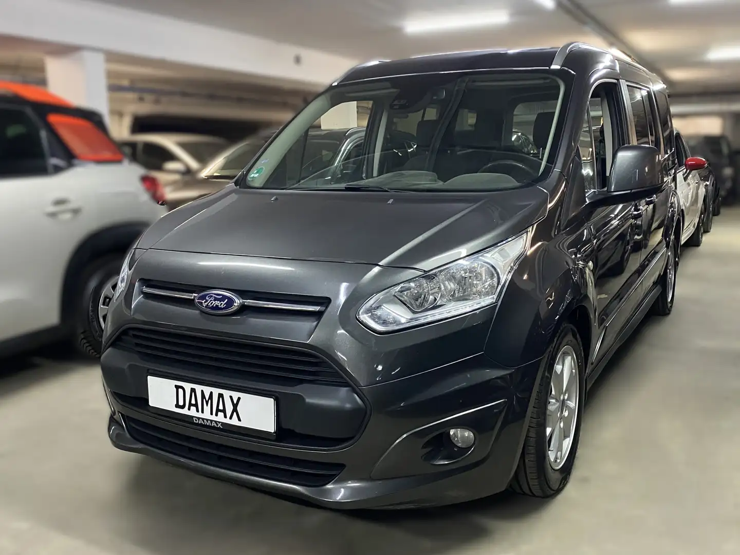Ford Tourneo Connect Titanium*7 SITZER*PANO*ANHÄNGERKUPPLUNG Grau - 1