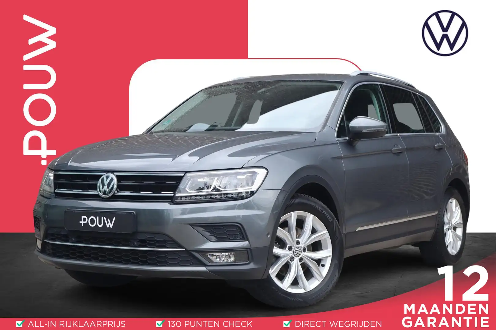 Volkswagen Tiguan 1.5 TSI 150pk DSG ACT Highline | Stoel / Stuurwiel Grigio - 1