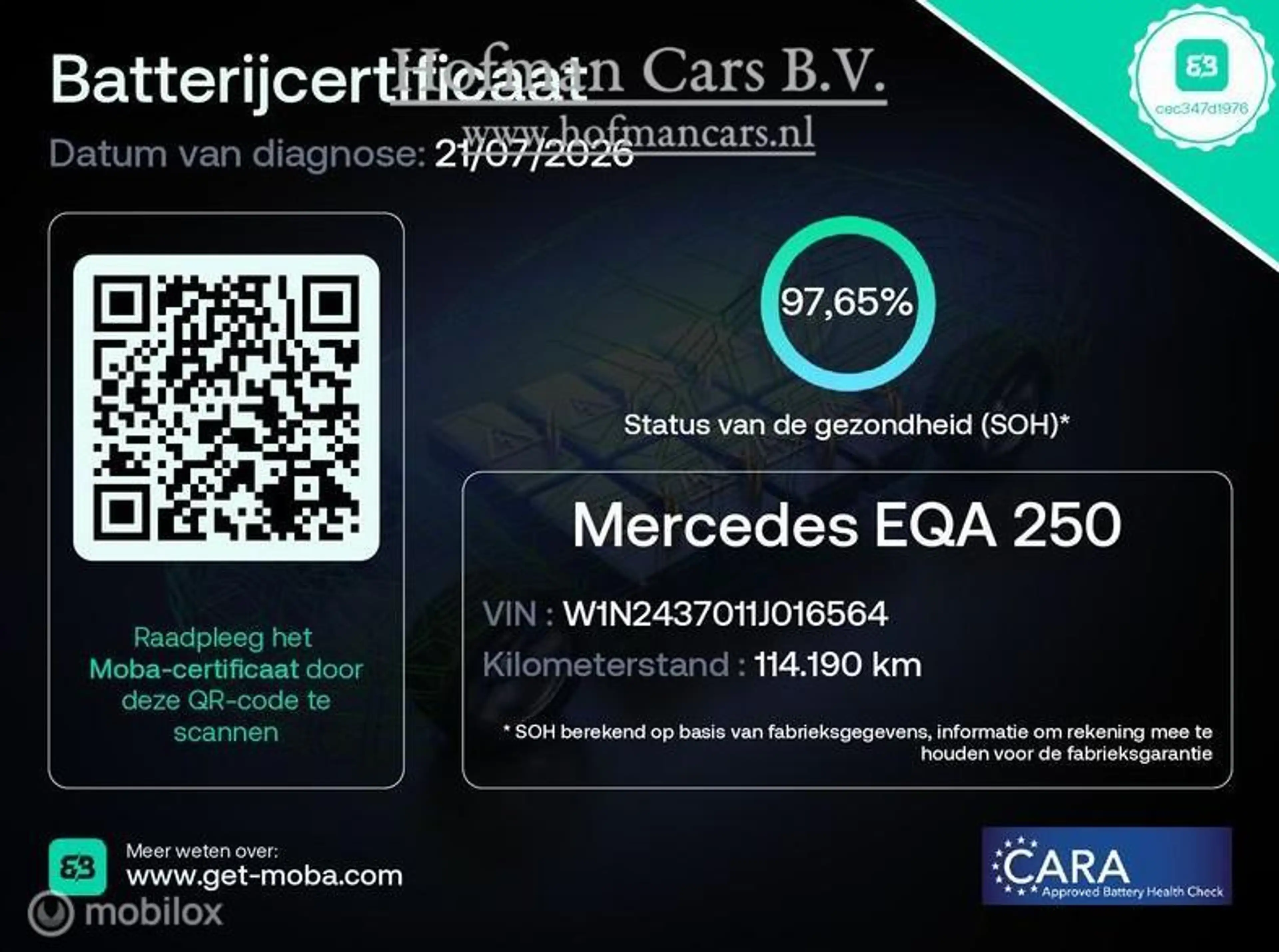 Mercedes-Benz EQA 250 Business Solution AMG 67 kWh — photo 2