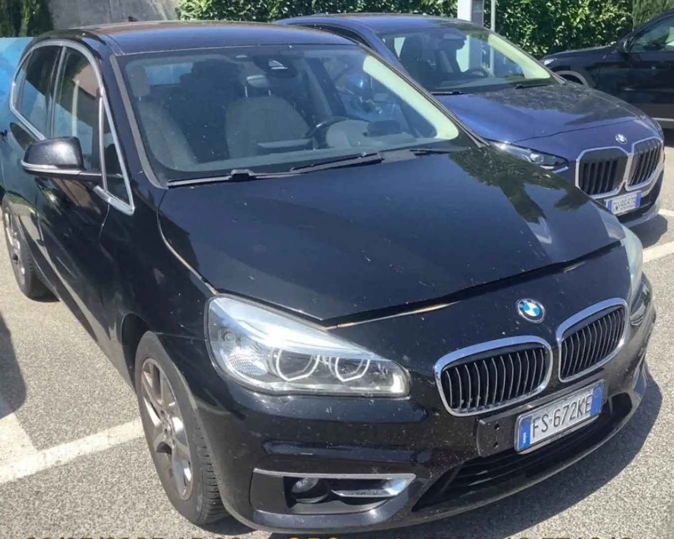 BMW 218 218d tourer Advantage 100 MILA KM Grigio - 1